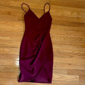 Maroon Dress